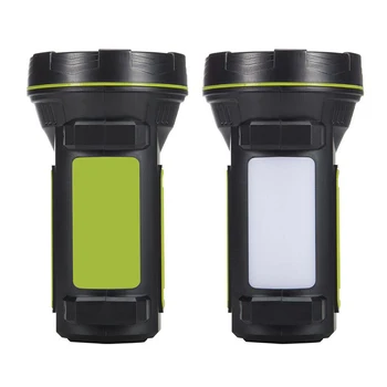 

Multifunctional Strong Light Flashlight LED Rechargeable Work Light Hand Torch Candle Security Spotlight Lamp