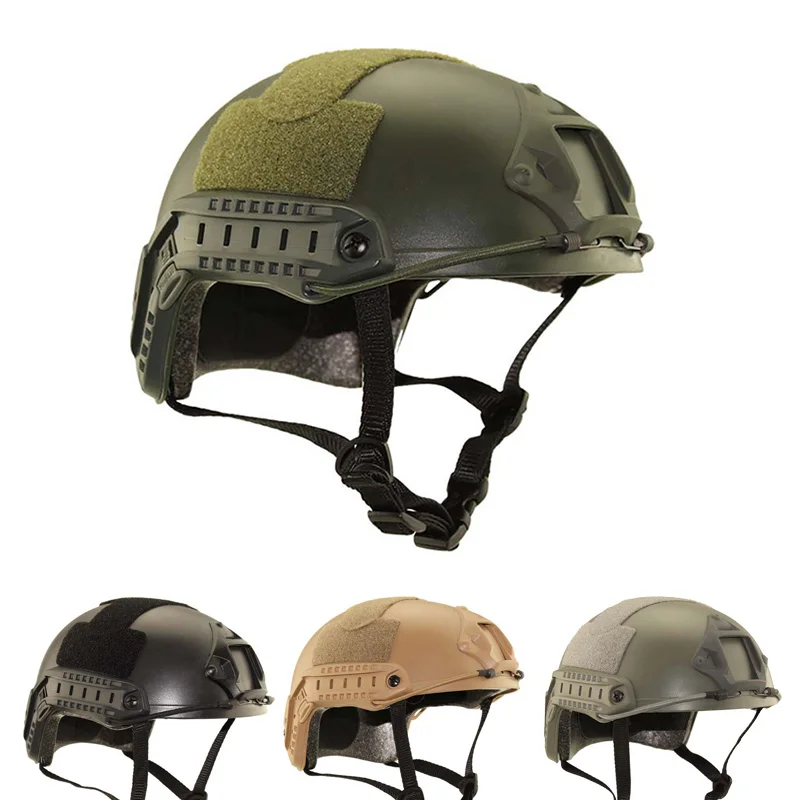 

High Quality Protective Paintball Airsoft Wargame Helmet Army MH Tactical FAST Helmet with Tactical accessory connection