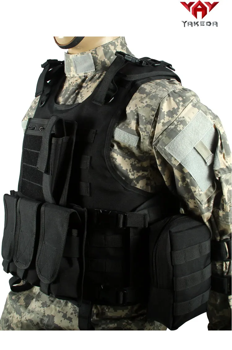 Camouflage Body Armor Army Molle police bulletproof Wear – ANTARCTICA  Outdoors