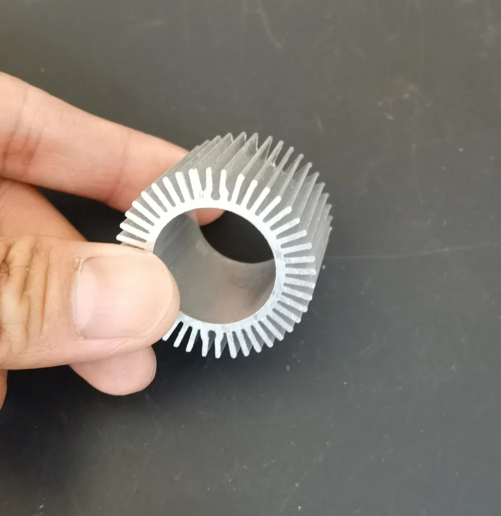 32X27MM LED Heatsink Aluminum Base Radiator For 1W 3W 5W High Power LED Cooler Sunflower UFO Round PCB Radiator Lamp DIY