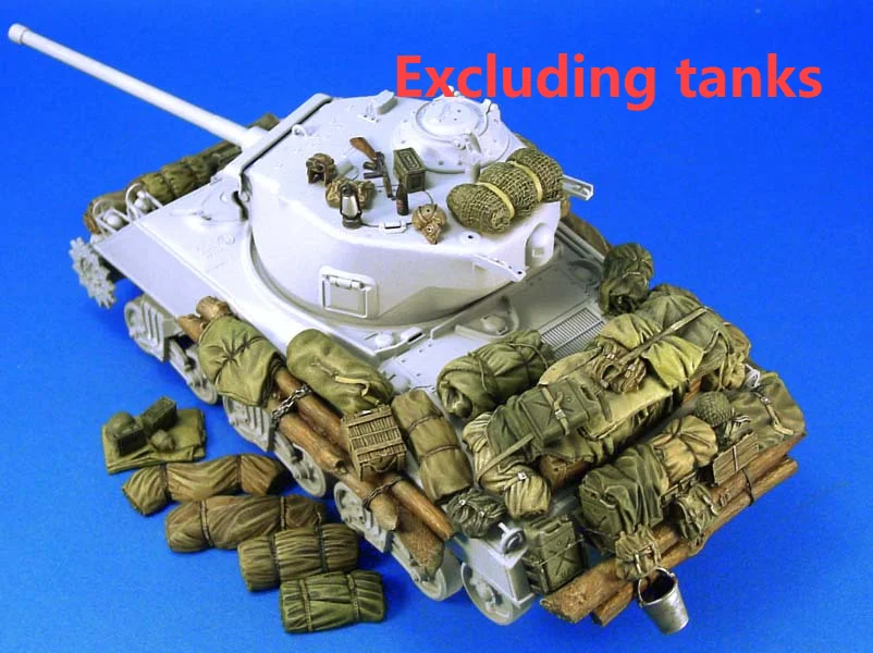 1:35 Вторая мировая война США M4 Sherman fury модификация смолы 35331 | Игрушки и хобби