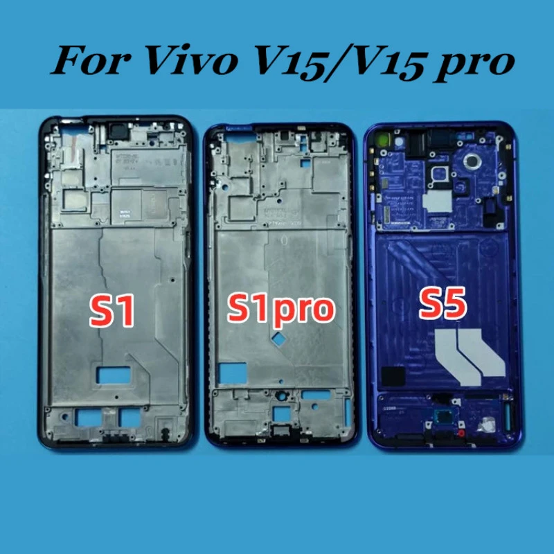 Original For Vivo V15 V15 Pro Middle Frame Plate Housing Bezel Faceplate Bezel Lcd Supporting Front Frame Repair For V15 V15pro Mobile Phone Housings Frames Aliexpress