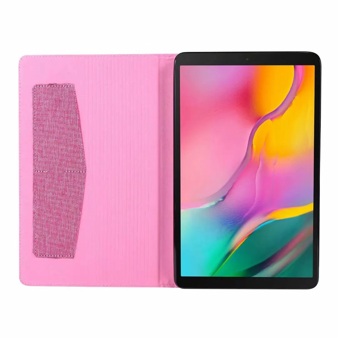Умный чехол для планшета с подставкой для samsung Galaxy Tab A 10,1 SM-T515 SM-T510 T515 T510 из искусственной кожи, защитный чехол с откидной крышкой