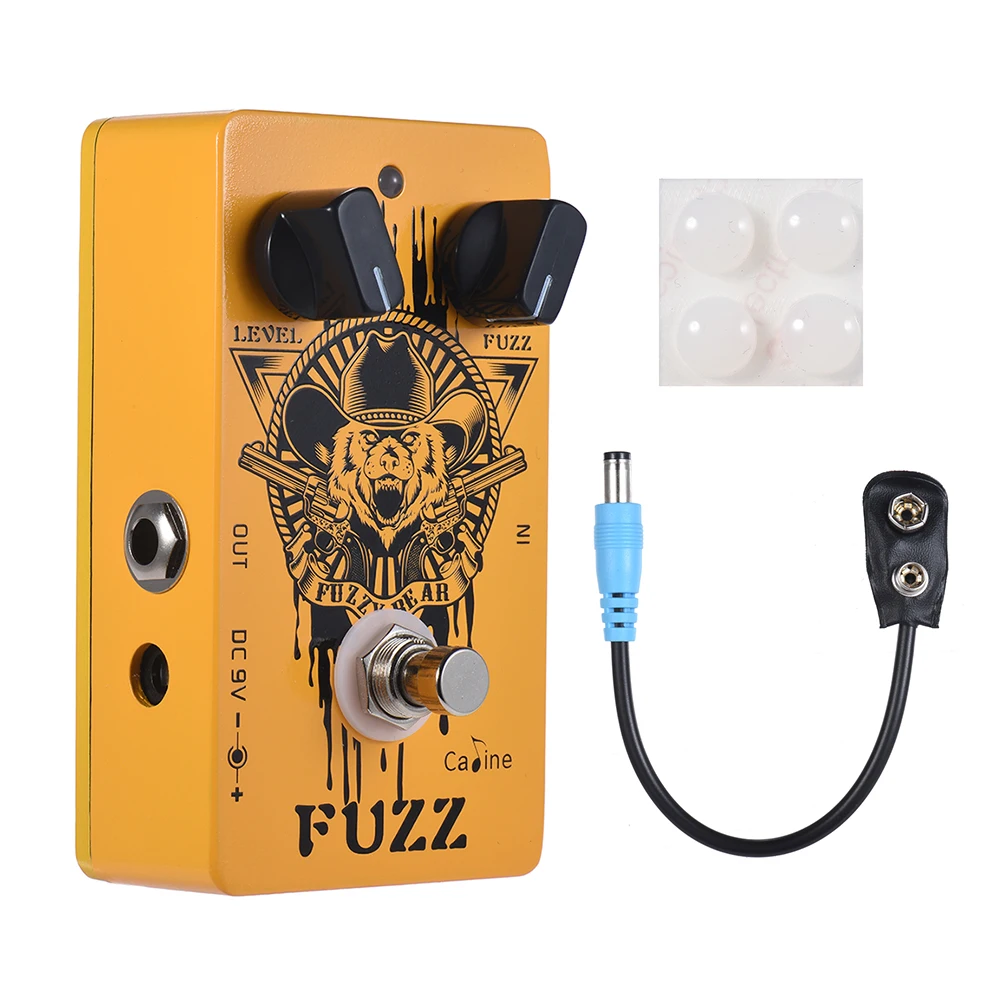 Caline CP-46 Fuzz гитарный эффект педали из алюминиевого сплава с истинным байпасом