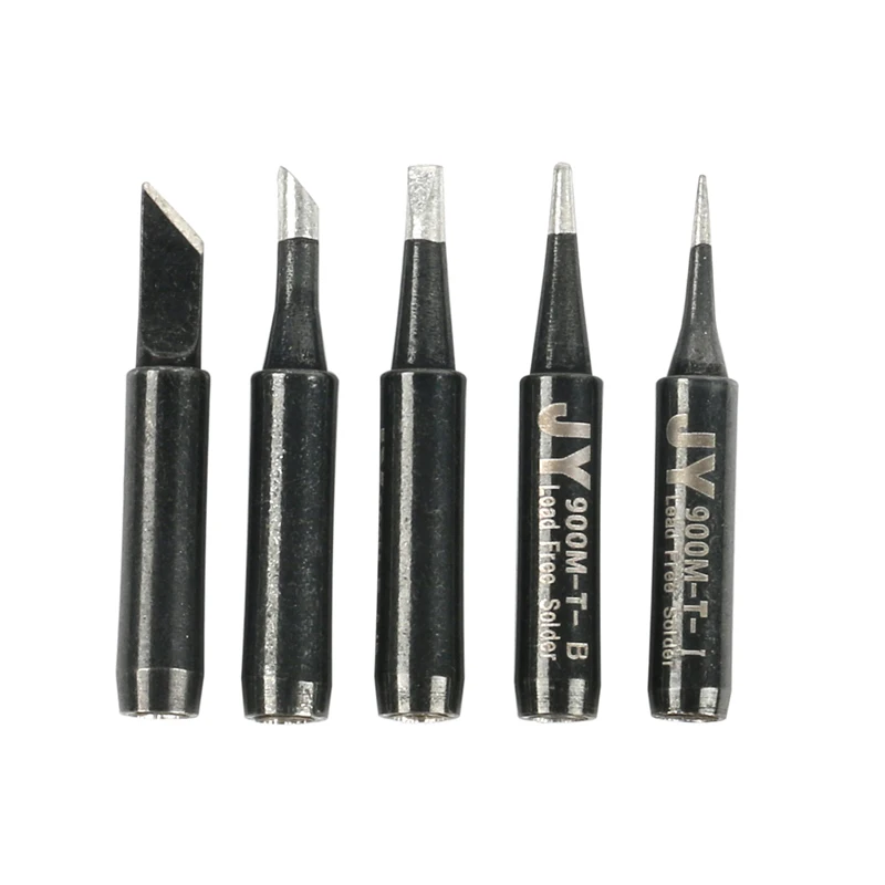 new Soldering Tip Black Lead free 5PCS/Lot 900M T K/I/B/3C/2.4D Welding Sting for Solder Iron