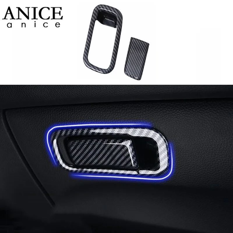 Карбоновое волокно Цветные ABS запчасти для грузовика перчаточный ящик Крышка