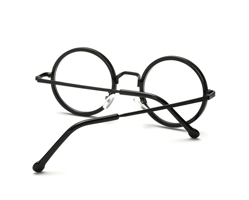 Zilead круглые очки Ретро рамка для мужчин и женщин прозрачные линзы оптические сеточки простые очки унисекс
