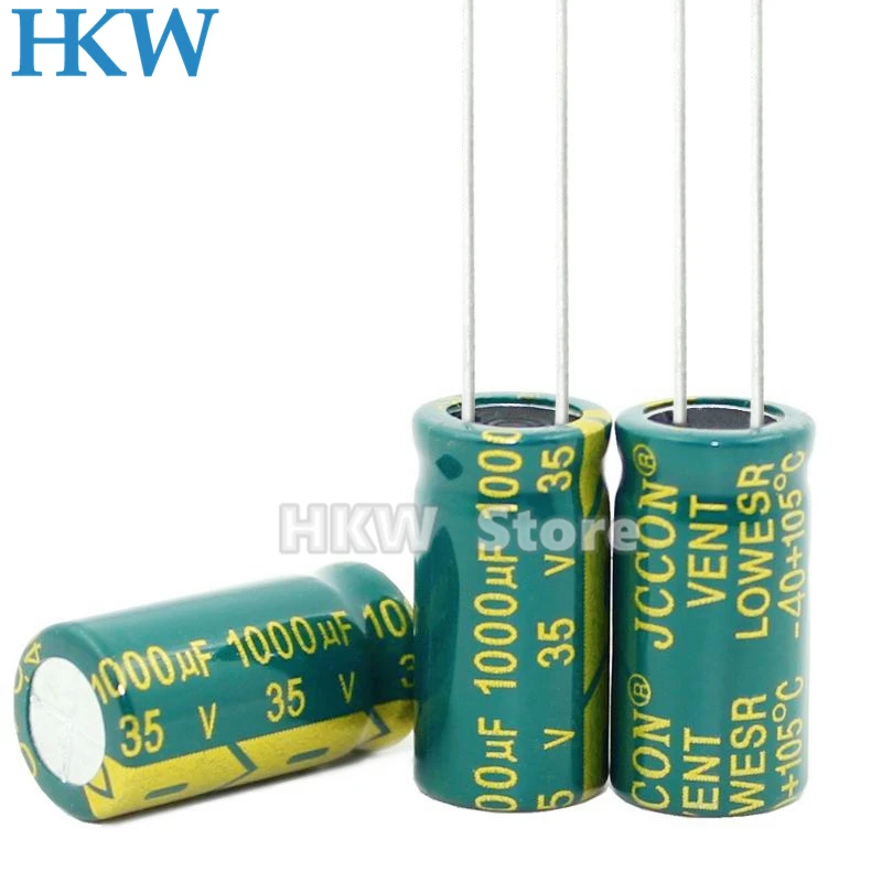 2-50pcs Aluminum Electrolytic Capacitor 6.3V 10V 16V 25V 63V 100V 400V High Frequency Low ESR 47UF 330UF 470UF 1000UF 2200UF 20%