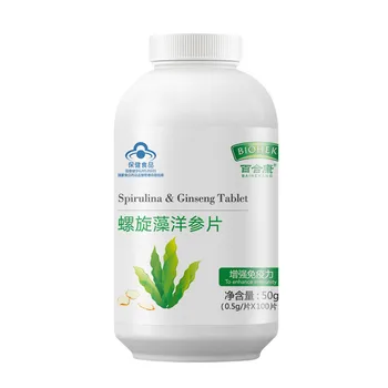 

Spiruling & Ginseng Tablet To enhance immunity 0.5g * 100 pcs