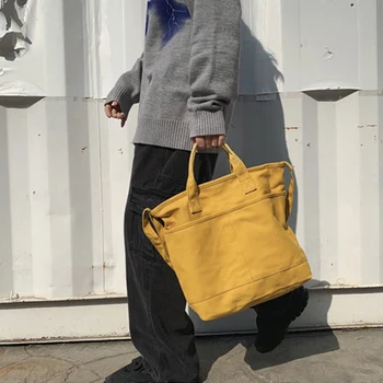 

Women Canvas Shoulder Bag Denim Clotch Washable Crossbody Messenger Bags For Book Laptop Simple Handbag Female Casual Tote Bolso