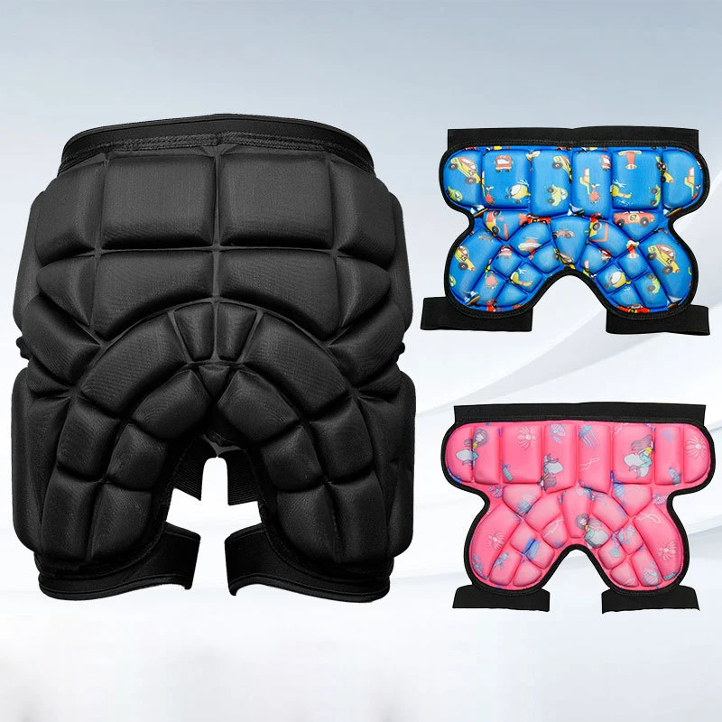 Adult Children Ski Buttock Support Pants Thick Skateboard Skating