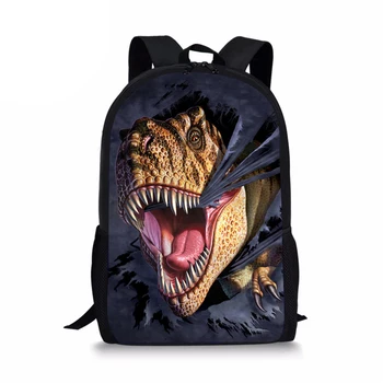 

Customzied Jurassic World Dinosaur Children Backpack Cartoon Kids School Backpacks Teenager Bagpack mochila Student Daypacks