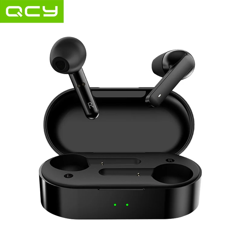 Беспроводные наушники QCY T3 TWS сенсорные Bluetooth V5.0 3D Stereo 2 микрофона|Наушники и