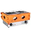 Electro-thermal 18 cells Double Cylinder Oden Cooking Machine Commercial Snack Hot Pot Equipment Bunch Of Incense Noodle Cooker 3