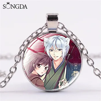 

SONGDA Cute Anime Kamisama Love Kamisama Kiss Necklace Pendant Character Art Photo 5 Color Chain Necklace For Women Men Jewelry