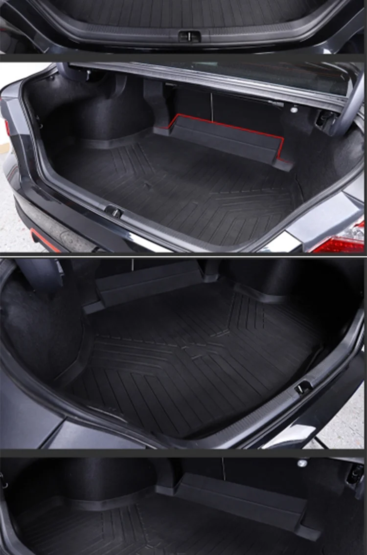 Подходит для Toyota Camry коврик багажника резиновый TPO внутренний коврик багажника водонепроницаемый автомобильный коврик