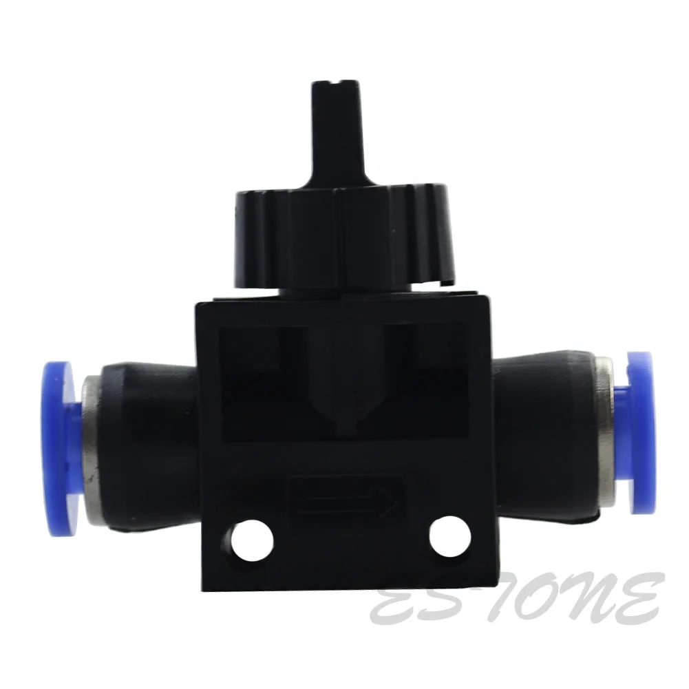 

Drop Shipping Pneumatic Hand Valve Push In Fittings Connectors for Air/Water Tube 6mm 1PC