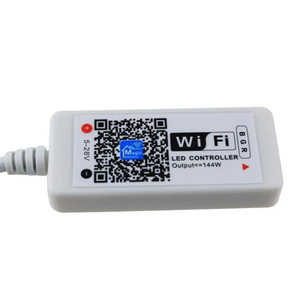 AL-LC02 Мини wifi светодиодный RGBW контрольный Лер приложение контроль светодиодный светильник 5-28 В постоянного тока волшебный Домашний Светильник аксессуары
