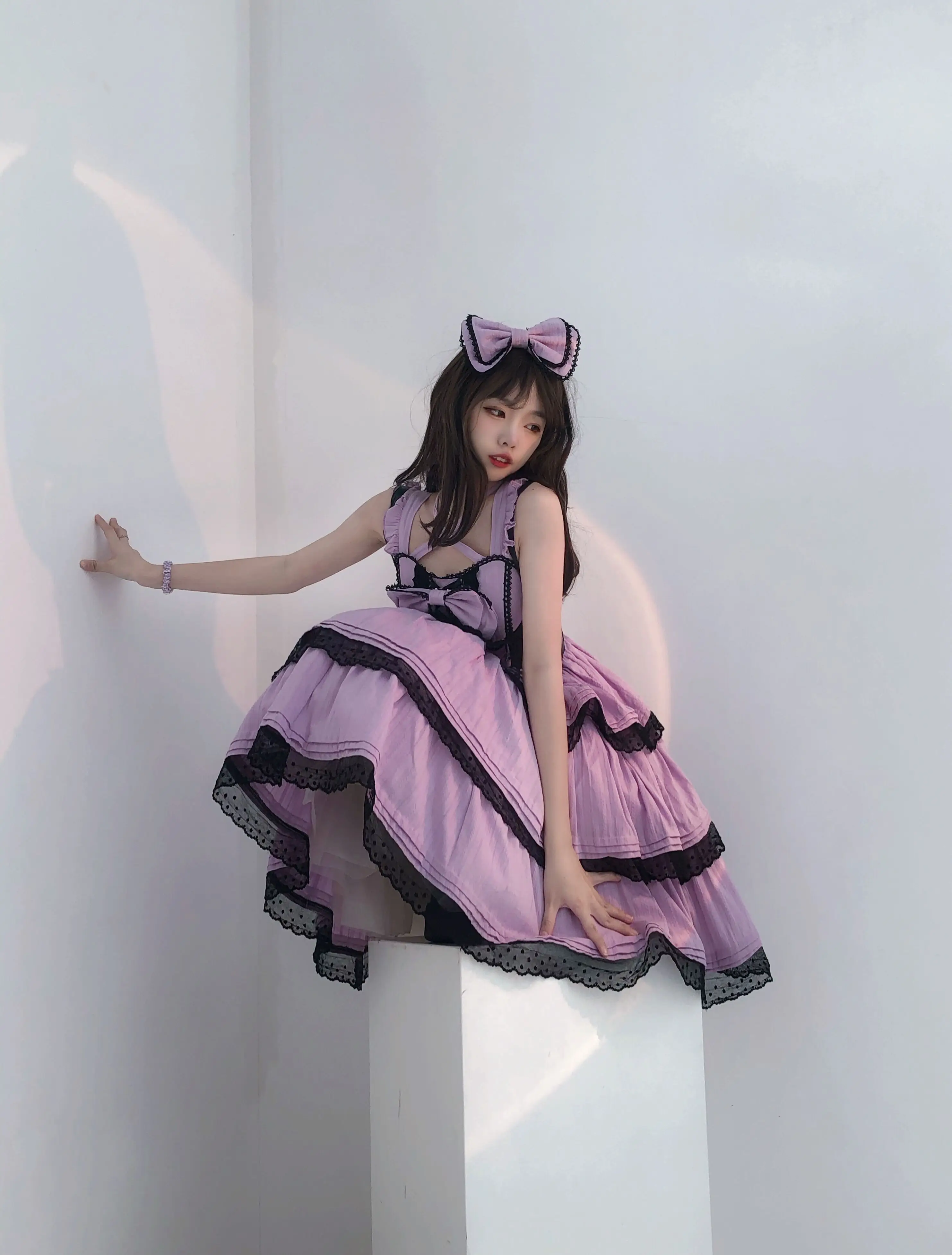 Lolita Dress Lolita Suspender Dress Lolita Cosplay Costumes Suspender Dress Sweet Lolita Jsk Dress