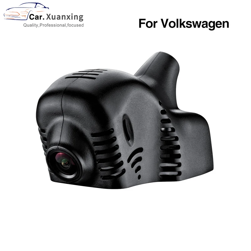 Для автомобиля Volkswagen dvr Видео вождения рекордер тире камера приложение управление Wifi Скрытая установка sony IMX323 1080P