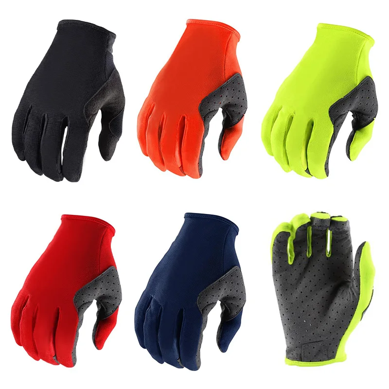 Зимние велосипедные перчатки с принтом мужские спортивные сетчатые гоночные для