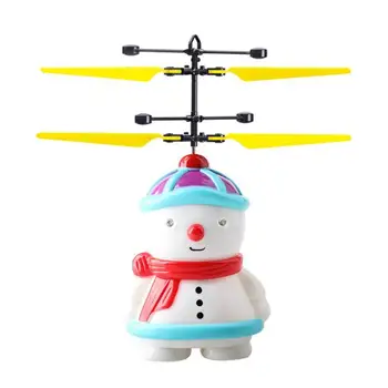 

Flying inductive Mini RC Drone Christmas father Snowman RC helicopter gifts magic Christmas gift SRC Aircraft for kids