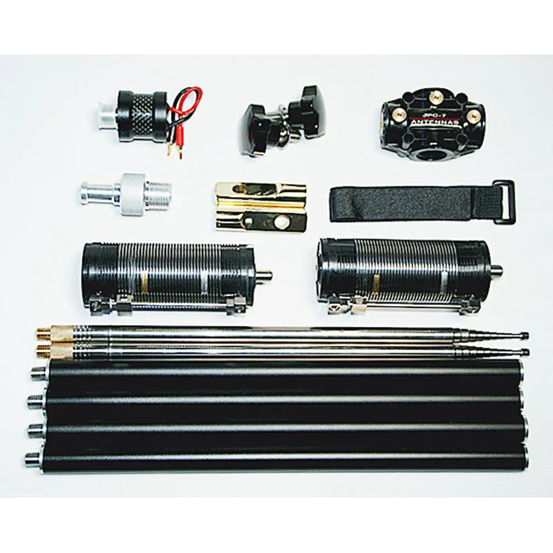 JPC-7 Многополосная мини-buddipole HF Коротковолновая GP наружная портативная антенна QRP