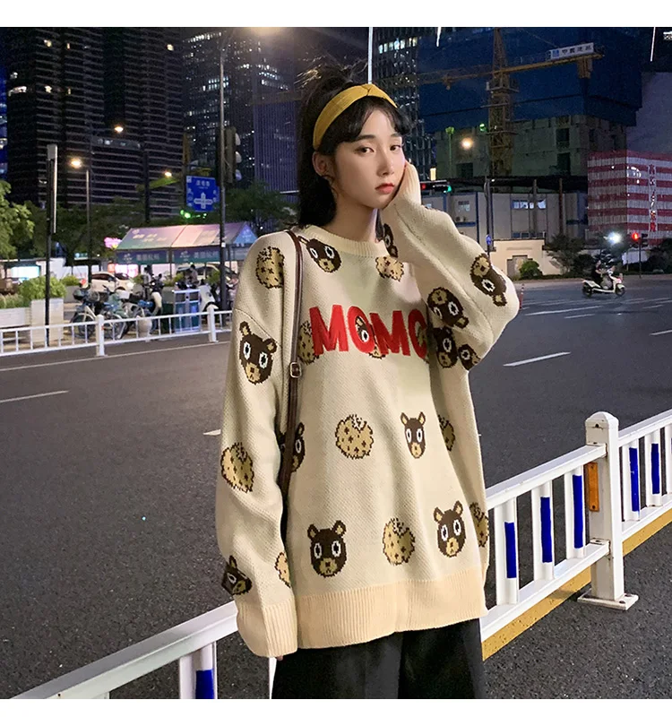 Oversized Sweater Ins Korean The Trend  Loose