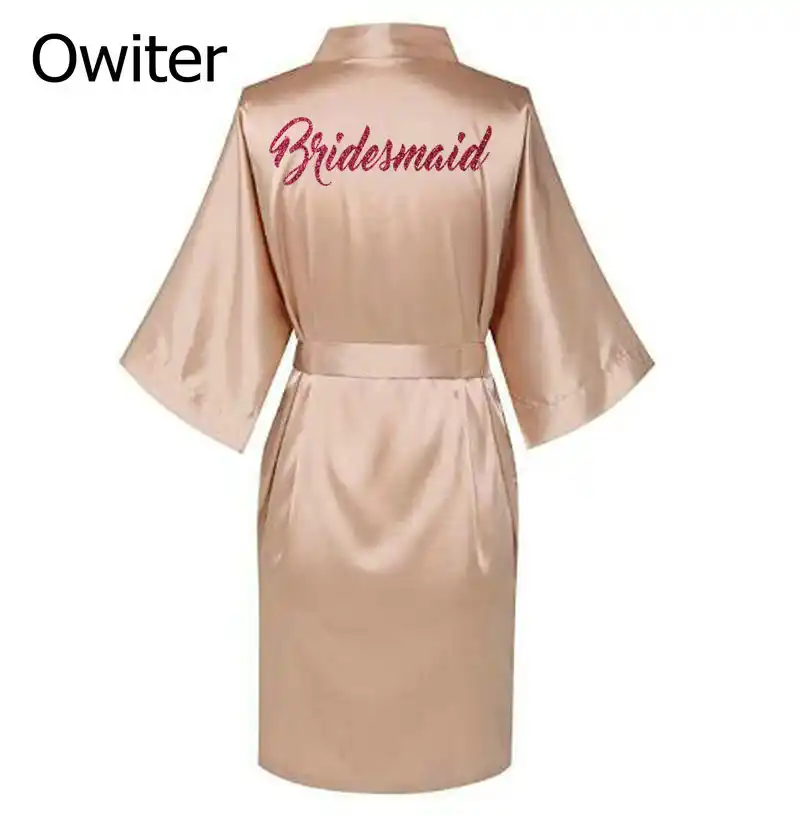 personalised silk robe
