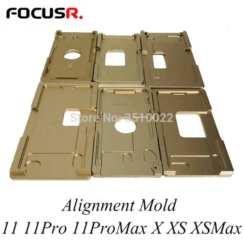 

LCD Touch Screen Glass Position Alignment Mold For iPhone X XS XSMax 11 11Pro Max Location Mold Mobile Phone Repair Tools Sets
