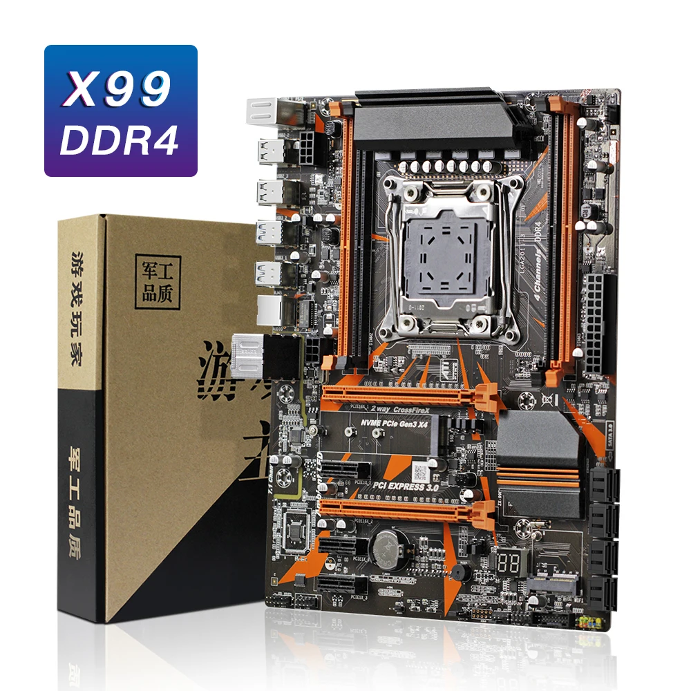 X99 motherboard LGA2011-3 Xeon E5 V3/V4 CPU