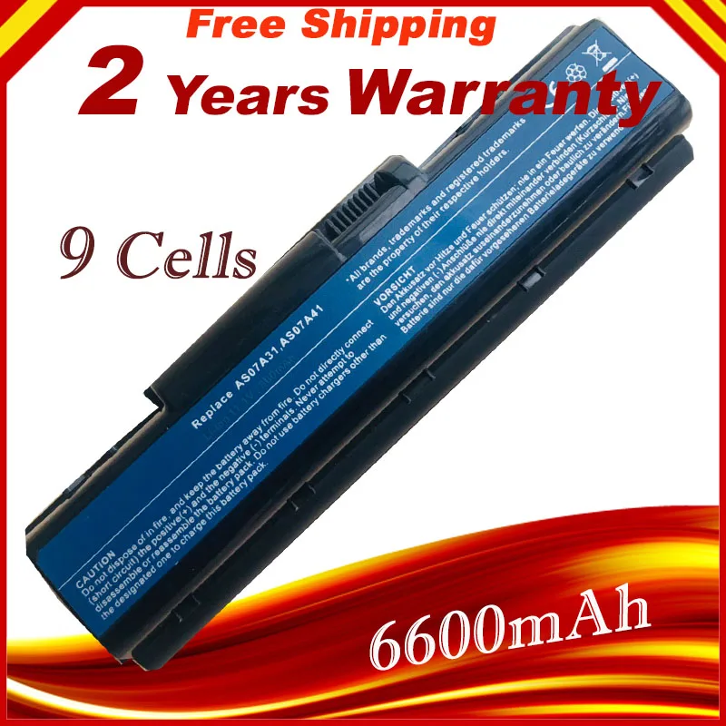 7800 мАч 9 ячеек AS07A31 AS07A41 Батарея для acer Aspire 4720 4730 5735Z 5737Z 5738 5738DG 5738G 5738Z 5738ZG 5740 5740DG 5740 г