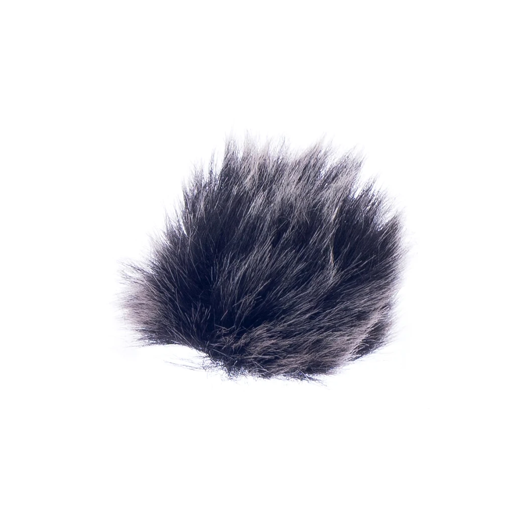 

Mini 3.5mm Microphone Mic For Smartphone & Clip-on Microphone Furry Cover