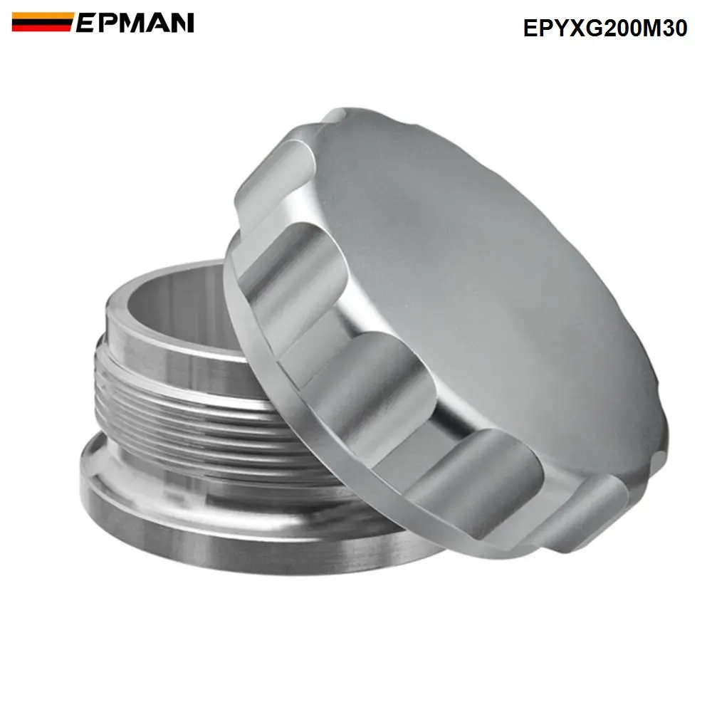 EPYXG200M30 Silver OD 2,", 3" Сплав сварной на горловине наполнителя и крышке и алюмовом масле, бак для перенапряжения топлива, бак для воды и радиатор и Крышка Резервуара охлаждающей жидкости s - Цвет: EPYXG200M30 Silver
