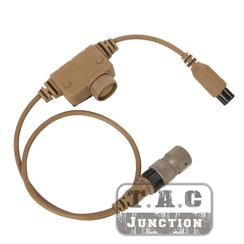Тактические FCS RAC Выделенные PTT 6 контактов для FCS TCA TRI PRC-148/152 военные FCS ComTac 3 ACH тактические коммуникационные наушники
