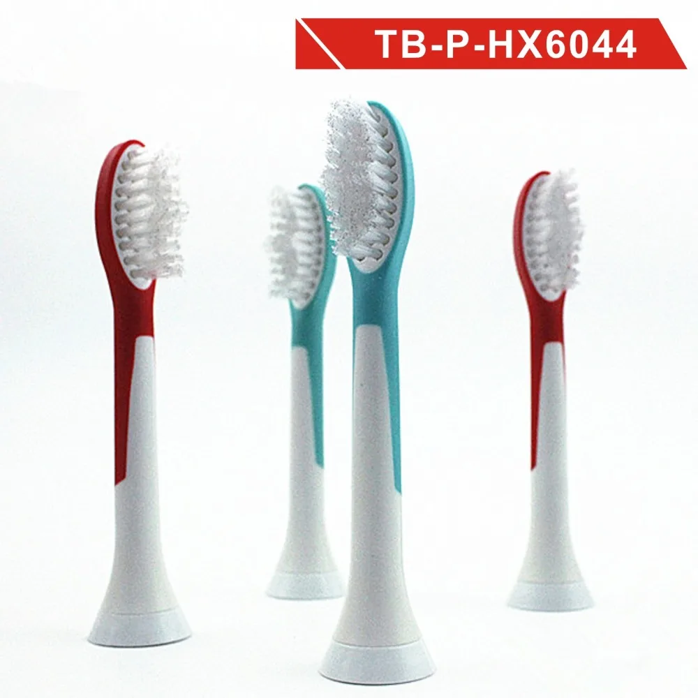 4 шт./лот Замена Зубная щётка головки совместим с Philips Sonicare ProResults HX6013/66 HX6930 HX6950 HX6710 HX9140 HX6530