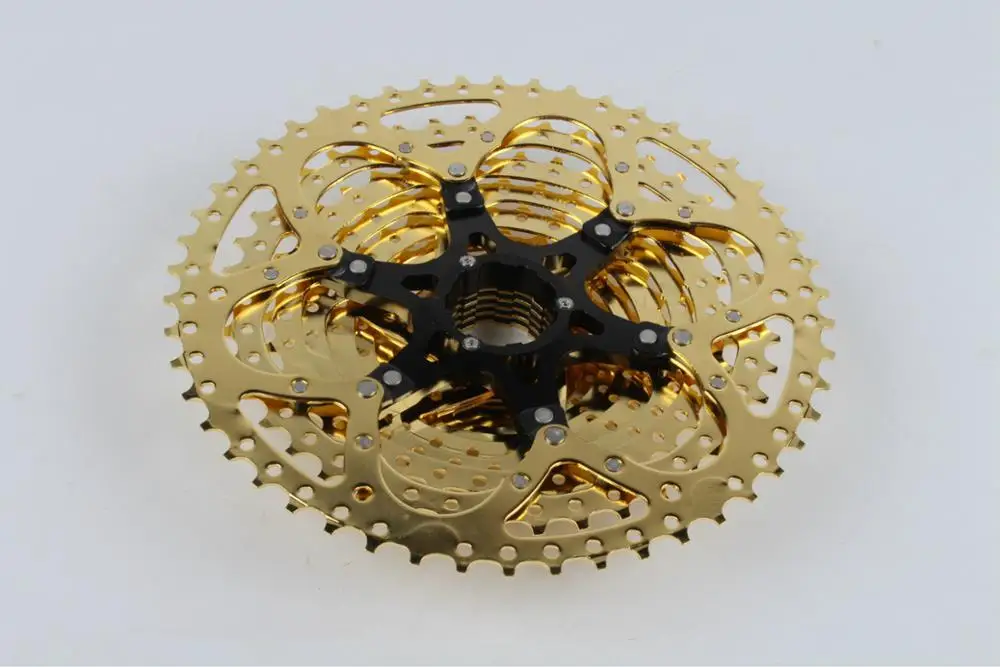 Mountain Freewheel 22 Speed 11 Speed 11-50T Card Freewheel Golden Freewheel Slope Climbing Tooth