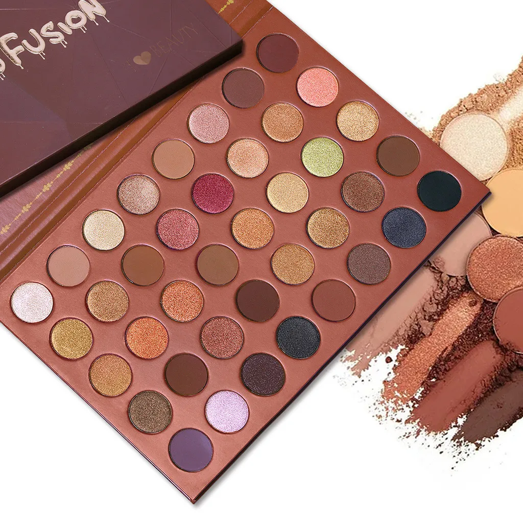 Matt Eyeshadow Palettes 40 Color Metallic Smoky Nude Lasting Shadows Pigment Professional Eye Makeup Cosmetics#YJ2