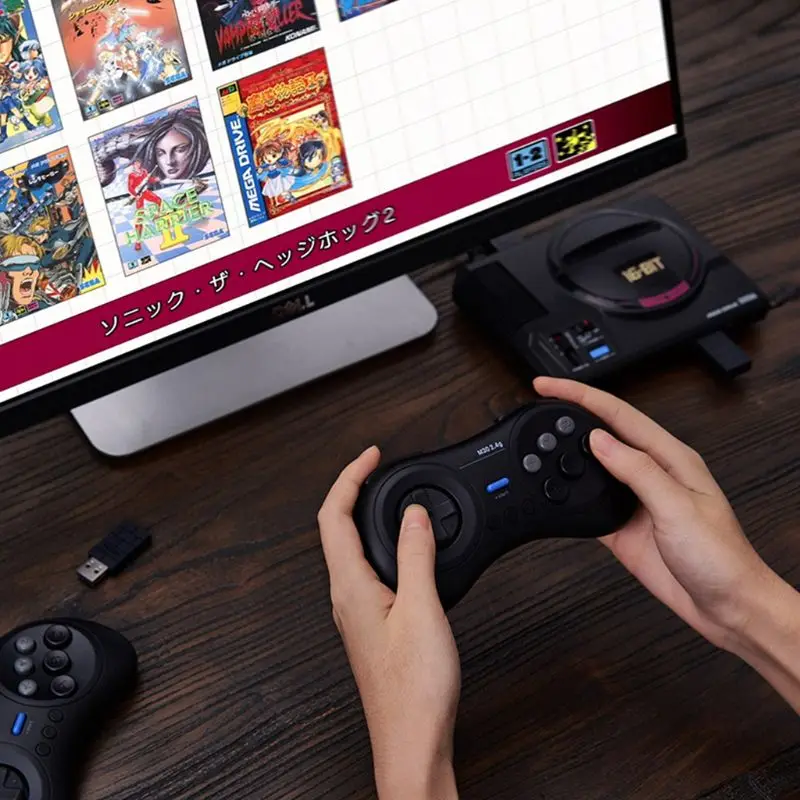 1 комплект M30 2,4G беспроводной геймпад контроллер для sega Genesis Mini/Switch