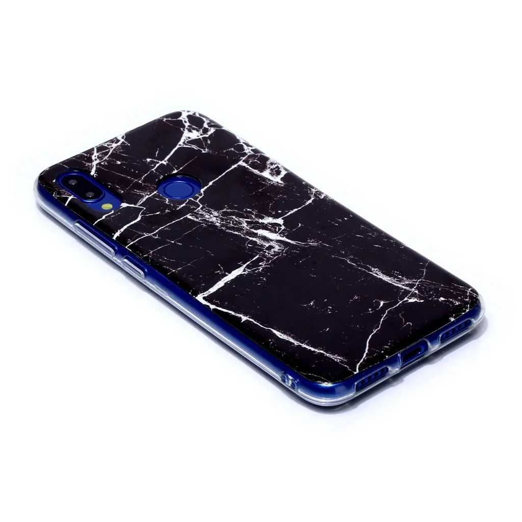 Mosunx Case For Redmi Note 7 6.3in Silicone Back Cover Transparent Soft TPU Ultra-Slim Ultra-thin, lightweight and flexible - Цвет: Прозрачный