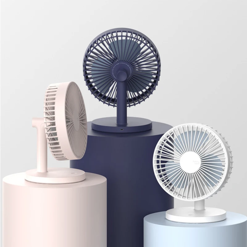 GOLDT1 Portable Fan USB Desktop Mute Mini Fan Summer Small Cooling Fan Seven-Blade Blower for Office/Outdoor Use Color : White GOLDT1 Portable Fan USB Desktop Mute Mini Fan Summer Small Cooling Fan Seven-Blade Blower for Office/Outdoor Use Color : White