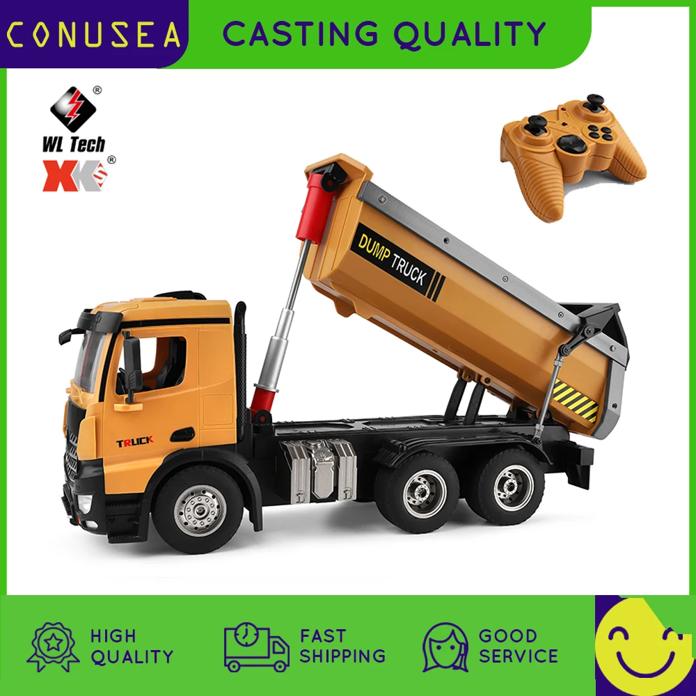 WLTOYS 14600 Remote Control 1:14 Electric Dump Truck Engineering