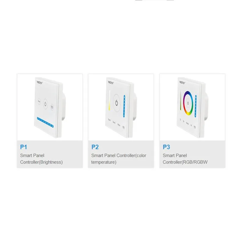 Mi boxer P1/P2/P3 умный панельный контроллер Dim mi ng светодиодный диммер RGB/RGBW/RGB+ CCT цветовая температура CCT для светодиодный панели/светодиодный светильник