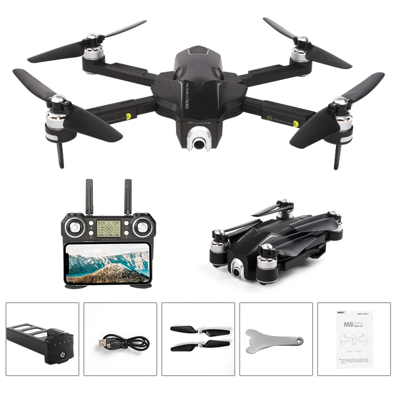 XMR/C M8 5G wifi FPV gps с 4K высокой HD камерой VR модель 30 минут время полета бесщеточный складной Радиоуправляемый Дрон Квадрокоптер RTF