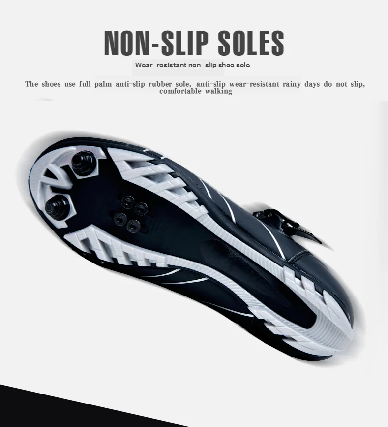 2020 New Mountain Bike Cycling Shoes Outdoor Non-Slip MTB Bicycle Shoes Self-Locking Breathable Bicycle Cleat Shoes Sneakers Men