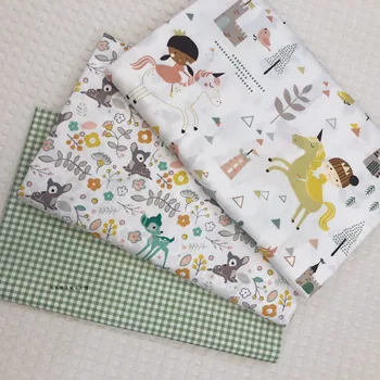 

50*160cm DIY 100% Cotton Fabric Cutie envio gratis patches iron on patches patch Clothing tapirulan elettrico