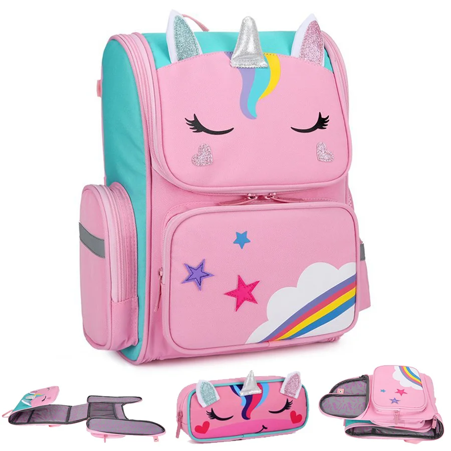 unicorn school bag with wheels