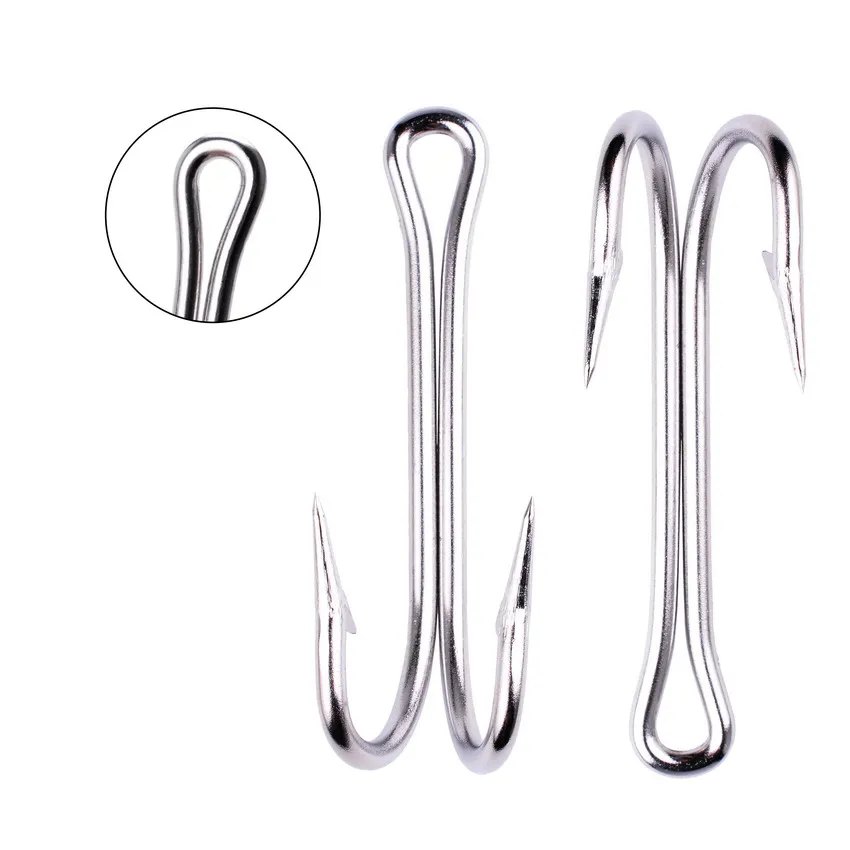 50pcs Stainless Steel 19#-28# Freshwater Carbon White Bait Holder Fishhook Fishing Hooks Set Hook | Спорт и развлечения