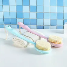 Натирания инструмент для полотенец бытовой банное полотенце баня для суб-от накипи щетка с длинной ручкой, щетка Скраб для ванной