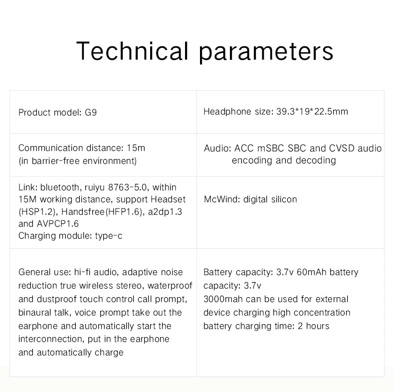 696 мини TWS Bluetooth наушники HIFI гарнитура с сенсорным управлением спортивные Беспроводные наушники с двойным микрофоном 2500 мАч зарядная коробка